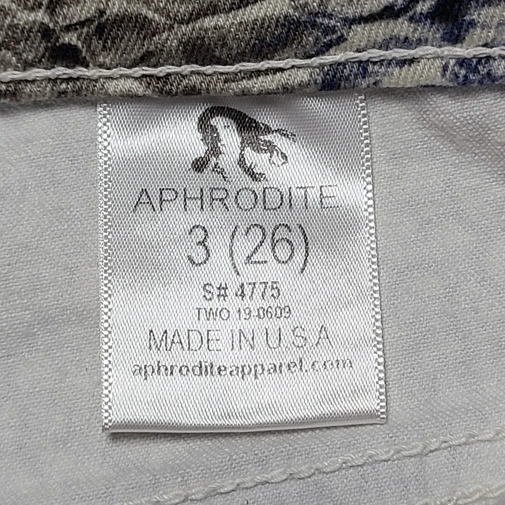 Aphrodite Snake Print High Rise Skinny Jeans Women Size‎ 3 26 Multi Color